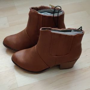 Charles Albert Cognac Ankle Cowboy Boots
